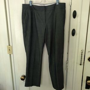 14 Loft Julie Slacks Pants Grey